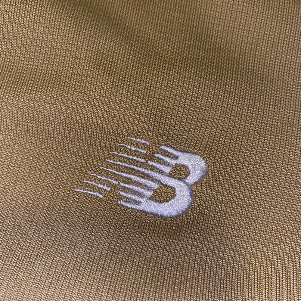 🚹XL New Balance Collared Track Jacket, Gold,RARE! - Picture 3 of 9